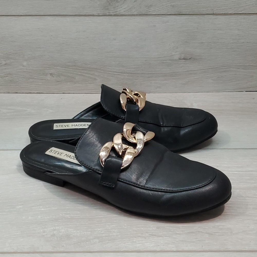 Steve Madden Women Kandi Loafer Mule shoes sz 7M